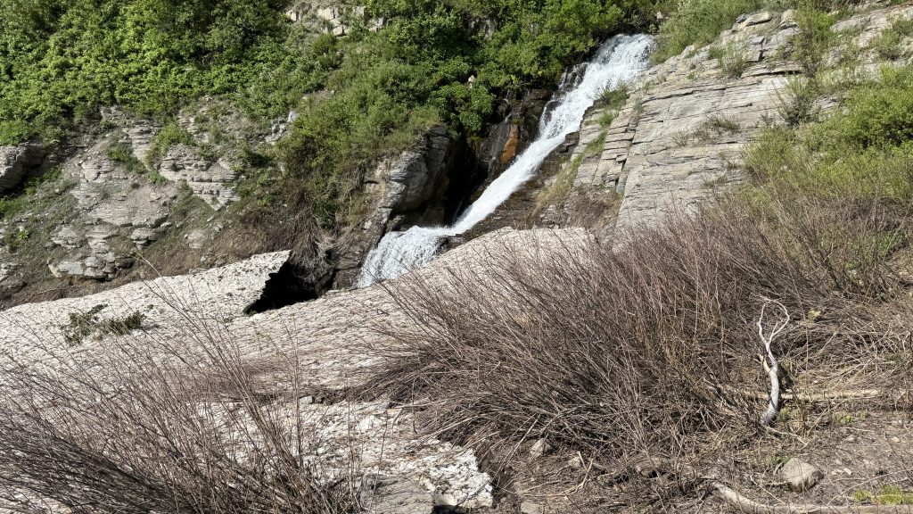 Snow Bridge on Mt. Timpanogos