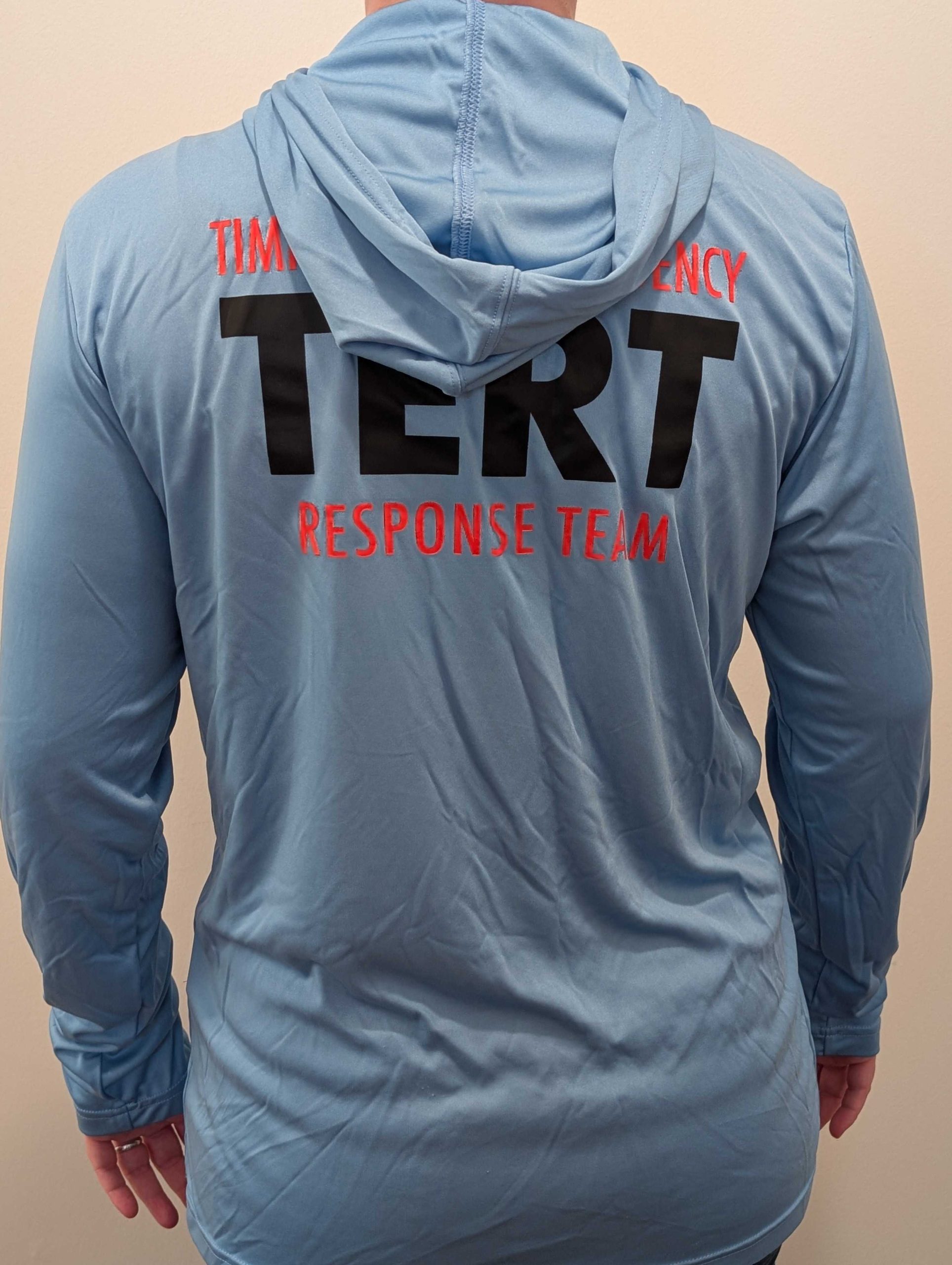 Unisex Long Sleeve TERT Hoodie - Image 3