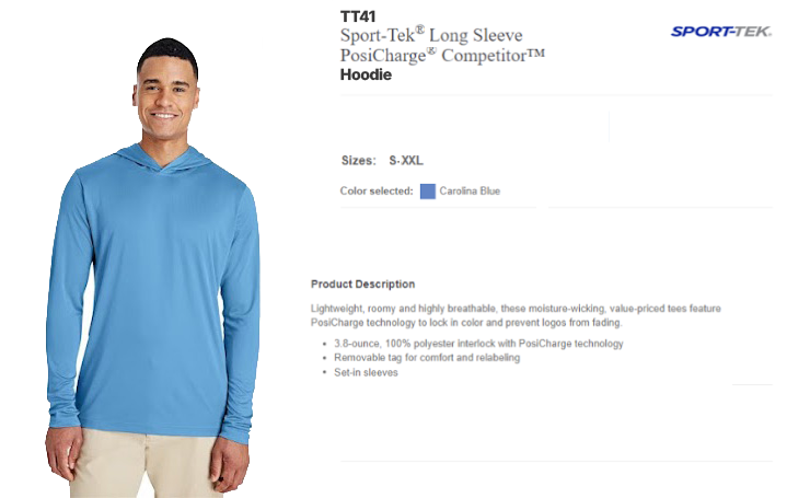 Unisex Long Sleeve TERT Hoodie